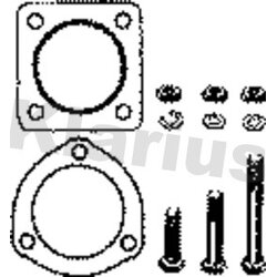 Exhaust Mounting Kit KLARIUS VWK71