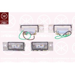 Number Plate Light KLOKKERHOLM 00140857 OE Ref 4B5943022