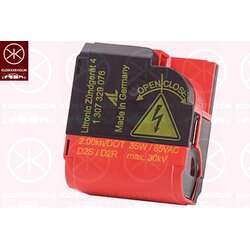 Gas Discharge Lamp Ignitor KLOKKERHOLM 00260070A1 OE Ref 63 12 6 919 886