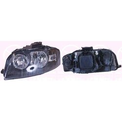 Headlight KLOKKERHOLM 00260121A1 OE Ref 8P0941003A