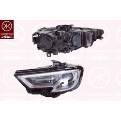 Headlight KLOKKERHOLM 00270186A1 OE Ref 8V0 941 044E