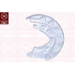 Brake Disc Dust Shield KLOKKERHOLM 0027376 OE Ref 5Q0615312G