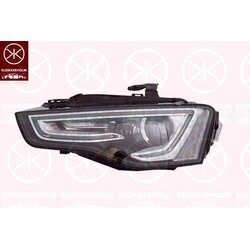 Headlight KLOKKERHOLM 00380185A1 OE Ref 8T0 941 753