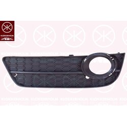 Bumper Grille KLOKKERHOLM 0038911 OE Ref 8T0 807 681 01C