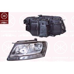 Headlight KLOKKERHOLM 00390142 OE Ref 8R0 941 030L