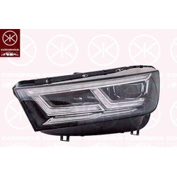 Headlight KLOKKERHOLM 00390174A1 OE Ref 80A941784