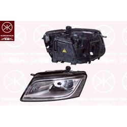 Headlight KLOKKERHOLM 00390186A1 OE Ref 8RD941006