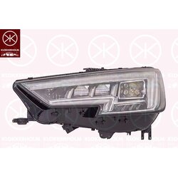 Headlight KLOKKERHOLM 00430185A1 OE Ref 8W0941783