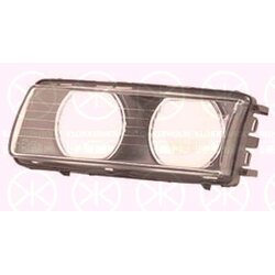 Headlight Diffusing Lens KLOKKERHOLM 00600255A1 OE Ref 63 31 8 363 075