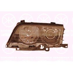 Headlight KLOKKERHOLM 00610143A1 OE Ref 63 12 8 384 475