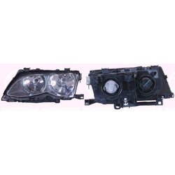 Headlight KLOKKERHOLM 00610145 OE Ref 63 12 7 165 781