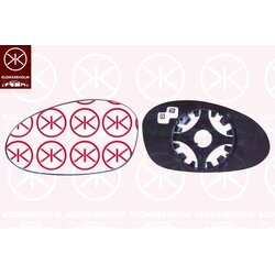 Exterior Mirrors Glass KLOKKERHOLM 00621068 OE Ref 51167250424