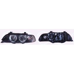 Headlight KLOKKERHOLM 00650185A1 OE Ref 63 12 6 912 435