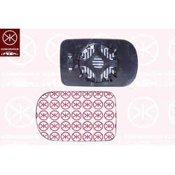 Exterior Mirrors Glass KLOKKERHOLM 00651065 OE Ref 51 16 8 165 110