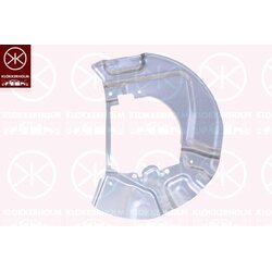 Brake Disc Dust Shield KLOKKERHOLM 0066377 OE Ref 34 11 6 767 647