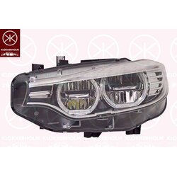 Headlight KLOKKERHOLM 00720185A1 OE Ref 7377841