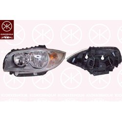 Headlight KLOKKERHOLM 00850121A1 OE Ref 63 12 6 924 485