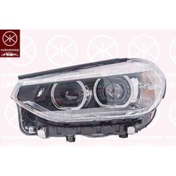 Headlight KLOKKERHOLM 00880182A1 OE Ref 63117466126