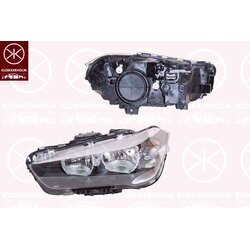 Headlight KLOKKERHOLM 00980122A1 OE Ref 7346534