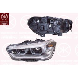 Headlight KLOKKERHOLM 00980182A1 OE Ref 7428736