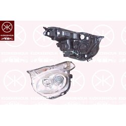 Headlight KLOKKERHOLM 05020121A1 OE Ref B000864080