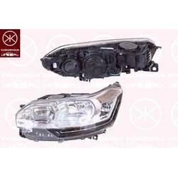 Headlight KLOKKERHOLM 05260123A1 OE Ref 6208 V8