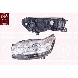 Headlight KLOKKERHOLM 05260183A1 OE Ref 6208W0