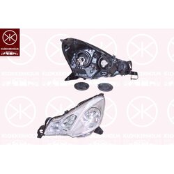 Headlight KLOKKERHOLM 05310141 OE Ref 6208S7