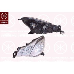 Headlight KLOKKERHOLM 05310144 OE Ref 6206 Y0