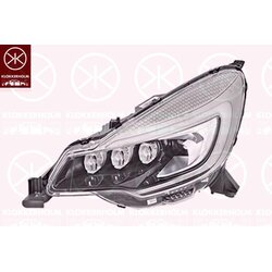 Headlight KLOKKERHOLM 05320183A1 OE Ref 1611797180