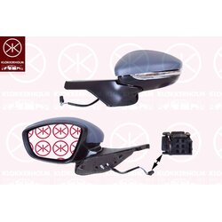 Exterior Mirror KLOKKERHOLM 05331031 OE Ref 1607512180