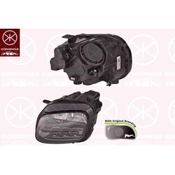 Headlight KLOKKERHOLM 05340121A1 OE Ref YQ00052880