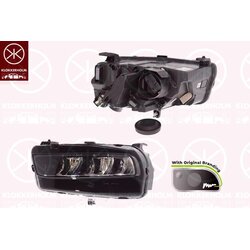 Headlight KLOKKERHOLM 05340172A1 OE Ref YQ00721080
