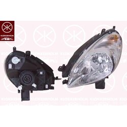 Headlight KLOKKERHOLM 05360121A1 OE Ref 6205 W0