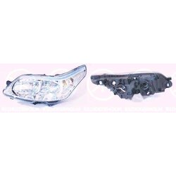 Headlight KLOKKERHOLM 05370141A1 OE Ref 620853
