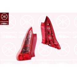 Rear Tail Light KLOKKERHOLM 05370722 OE Ref 6351 T6