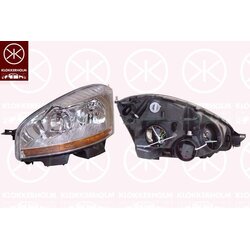 Headlight KLOKKERHOLM 05380142 OE Ref 6206 A8