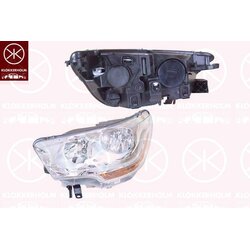 Headlight KLOKKERHOLM 05390122A1 OE Ref 9687304480