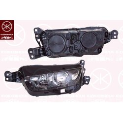 Headlight KLOKKERHOLM 05400185A1 OE Ref 9677217580
