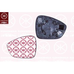 Exterior Mirrors Glass KLOKKERHOLM 05401061 OE Ref 1609433480