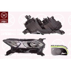 Headlight KLOKKERHOLM 05420121A1 OE Ref 9822810180