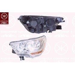Headlight KLOKKERHOLM 05470122A1 OE Ref 9674903580
