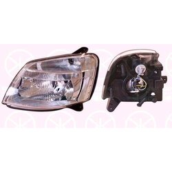 Headlight KLOKKERHOLM 05510126 OE Ref 6205ZE