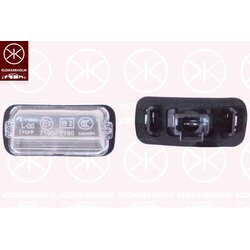 Licence Plate Light KLOKKERHOLM 05510850 OE Ref 6340 A3