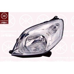 Headlight KLOKKERHOLM 05530122A1 OE Ref 1634151880