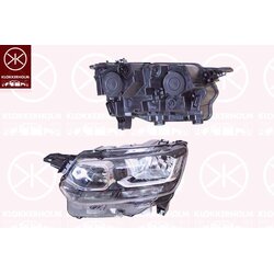 Headlight KLOKKERHOLM 05700142 OE Ref 9816824780