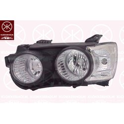 Headlight KLOKKERHOLM 11360143 OE Ref 96831061