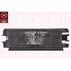 Licence Plate Light KLOKKERHOLM 13020850 OE Ref 8200957874