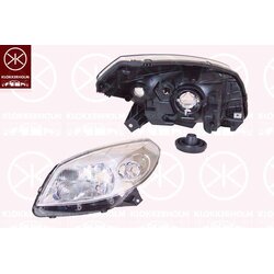 Headlight KLOKKERHOLM 13050141 OE Ref 82 00 733 878