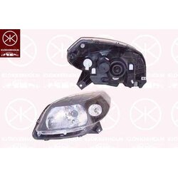 Headlight KLOKKERHOLM 13050144 OE Ref 82 00 526 422